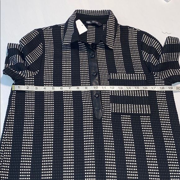 Zara Textured Weave Dress Sz S - Picture 7 of 15